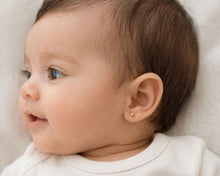 Cargar imagen en el visor de la galería, ABRIDORES ESFERA LISA 2 MM ENCHAPADO EN ORO