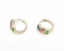 Cargar imagen en el visor de la galería, ARGOLLAS VITA ENCHAPADAS EN ORO BLANCO