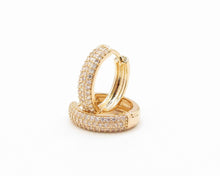 Cargar imagen en el visor de la galería, ARGOLLAS POLAR BIG ENCHAPADO EN ORO