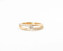 Cargar imagen en el visor de la galería, ANILLO PEDRA ENCHAPADO EN ORO