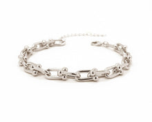 Cargar imagen en el visor de la galería, PULSERA HARD WEAR ENCHAPADA EN ORO BLANCO