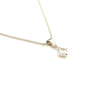 Cargar imagen en el visor de la galería, PUNTO DE LUZ WHITE ENCHAPADO EN ORO BLANCO