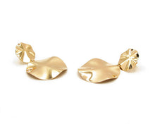 Cargar imagen en el visor de la galería, AROS DUNA ENCHAPADOS EN ORO