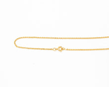 Cargar imagen en el visor de la galería, CADENA ESLABONES 50 CM ENCHAPADA EN ORO