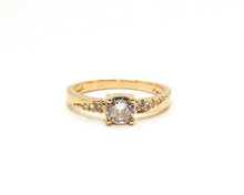 Cargar imagen en el visor de la galería, ANILLO CLARA ENCHAPADO EN ORO