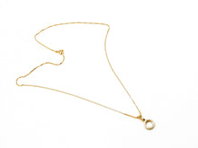 Cargar imagen en el visor de la galería, COLLAR ARO DE CIRCONES ENCHAPADO EN ORO