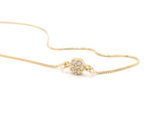 Cargar imagen en el visor de la galería, COLLAR FLOR CHOCKER ENCHAPADO EN ORO