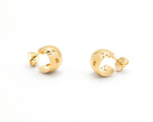 Cargar imagen en el visor de la galería, ARGOLLAS THICK MINI ENCHAPADAS EN ORO