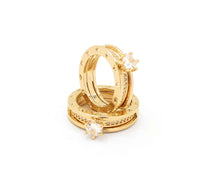 Cargar imagen en el visor de la galería, ANILLO CONVERTIBLE GRUESO ENCHAPADO EN ORO 18K