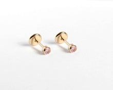 Cargar imagen en el visor de la galería, ABRIDORES PUNTO ROSA ENCHAPADOS EN ORO