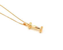 Cargar imagen en el visor de la galería, COLLAR MANCUERNA ENCHAPADO EN ORO