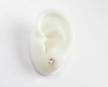 Cargar imagen en el visor de la galería, AROS PUNTOS DE LUZ GRANDES ENCHAPADO EN ORO