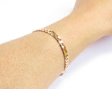 Cargar imagen en el visor de la galería, PULSERA GRUMET ENCHAPADA EN ORO 18K