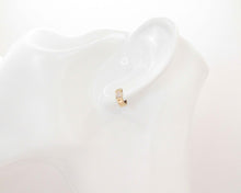 Cargar imagen en el visor de la galería, ARGOLLAS HUGGIE MINI CIRCON 9 MM