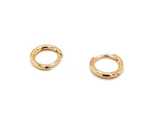 Cargar imagen en el visor de la galería, ARGOLLAS PIERCING 12 MM ENCHAPADAS EN ORO