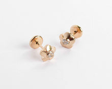 Cargar imagen en el visor de la galería, ABRIDORES FLOR WHITE ENCHAPADO EN ORO