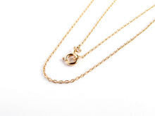 Cargar imagen en el visor de la galería, CADENA CLÁSICA LIMADA ENCHAPADA EN ORO