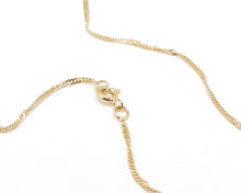 Cargar imagen en el visor de la galería, CADENA SINGAPUR ENCHAPADA EN ORO 18K