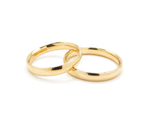Cargar imagen en el visor de la galería, ANILLOS DE COMPROMISMO ENCHAPADOS EN ORO 18K