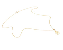 Cargar imagen en el visor de la galería, COLLAR SAN BENITO MINI 2 ENCHAPADO EN ORO
