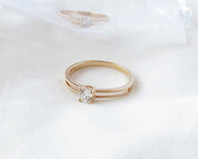 Cargar imagen en el visor de la galería, ANILLO PETRA ENCHAPADO EN ORO