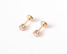 Cargar imagen en el visor de la galería, ABRIDORES PUNTO LUZ BLANCO ENCHAPADO EN ORO