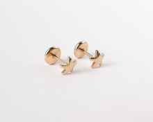 Cargar imagen en el visor de la galería, ABRIDORES ESTRELLA ENCHAPADO EN ORO