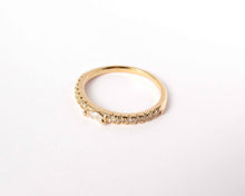 Cargar imagen en el visor de la galería, ANILLO DALIA ENCHAPADO EN ORO