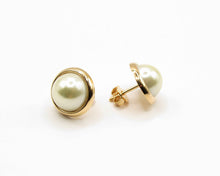 Cargar imagen en el visor de la galería, PERLAS BIG ENCHAPADO EN ORO