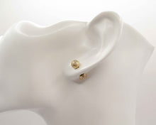 Cargar imagen en el visor de la galería, AROS PELOTA TEXTURIZADA ENCHAPADOS EN ORO