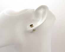 Cargar imagen en el visor de la galería, AROS BLACK ENCHAPADO EN ORO