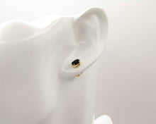 Cargar imagen en el visor de la galería, AROS BLACK ENCHAPADO EN ORO