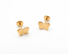 Cargar imagen en el visor de la galería, ABRIDORES MARIPOSA LISA  ENCHAPADO EN ORO