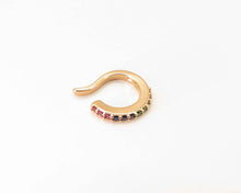 Cargar imagen en el visor de la galería, EAR CUFF CIRCONES DE COLORES