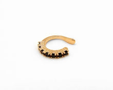 Cargar imagen en el visor de la galería, EAR CUFF AMALIA BLACK