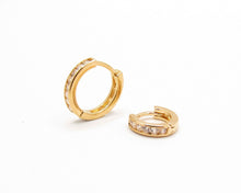 Cargar imagen en el visor de la galería, PACK ARGOLLAS SIENA ENCHAPADO EN ORO