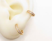 Cargar imagen en el visor de la galería, PACK ARGOLLAS SIENA ENCHAPADO EN ORO