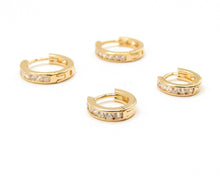 Cargar imagen en el visor de la galería, PACK ARGOLLAS SIENA ENCHAPADO EN ORO