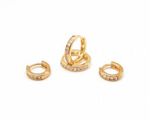Cargar imagen en el visor de la galería, PACK ARGOLLAS SIENA ENCHAPADO EN ORO