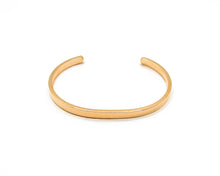 Cargar imagen en el visor de la galería, ESCLAVA LISA ENCHAPADA EN ORO