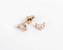 Cargar imagen en el visor de la galería, MINI AROS TARA ENCHAPADO EN ORO