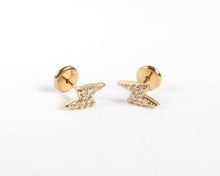 Cargar imagen en el visor de la galería, ABRIDORES RAYOS MINI ENCHAPADOS EN ORO 18K