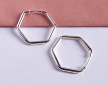 Cargar imagen en el visor de la galería, ARGOLLAS HEXAGONO
