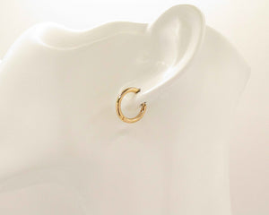 ARGOLLAS TUBO CLICK ENCHAPADAS EN ORO