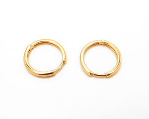 ARGOLLAS KEY 20 MM ENCHAPADAS EN ORO