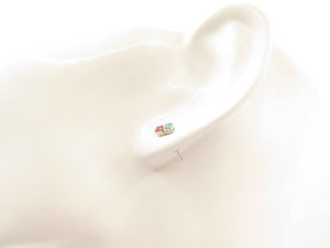 AROS KIA DOBLE ENCHAPADO EN ORO BLANCO