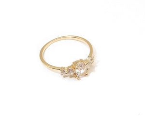 ANILLO EMILIA ENCHAPADO EN ORO