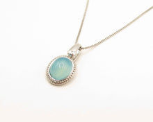 Cargar imagen en el visor de la galería, COLLAR AURA AGATA AZUL
