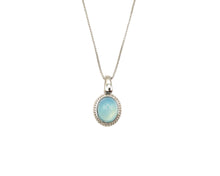 Cargar imagen en el visor de la galería, COLLAR AURA AGATA AZUL
