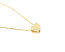 Cargar imagen en el visor de la galería, COLLAR CORAZÓN LISO ENCHAPADO EN ORO
